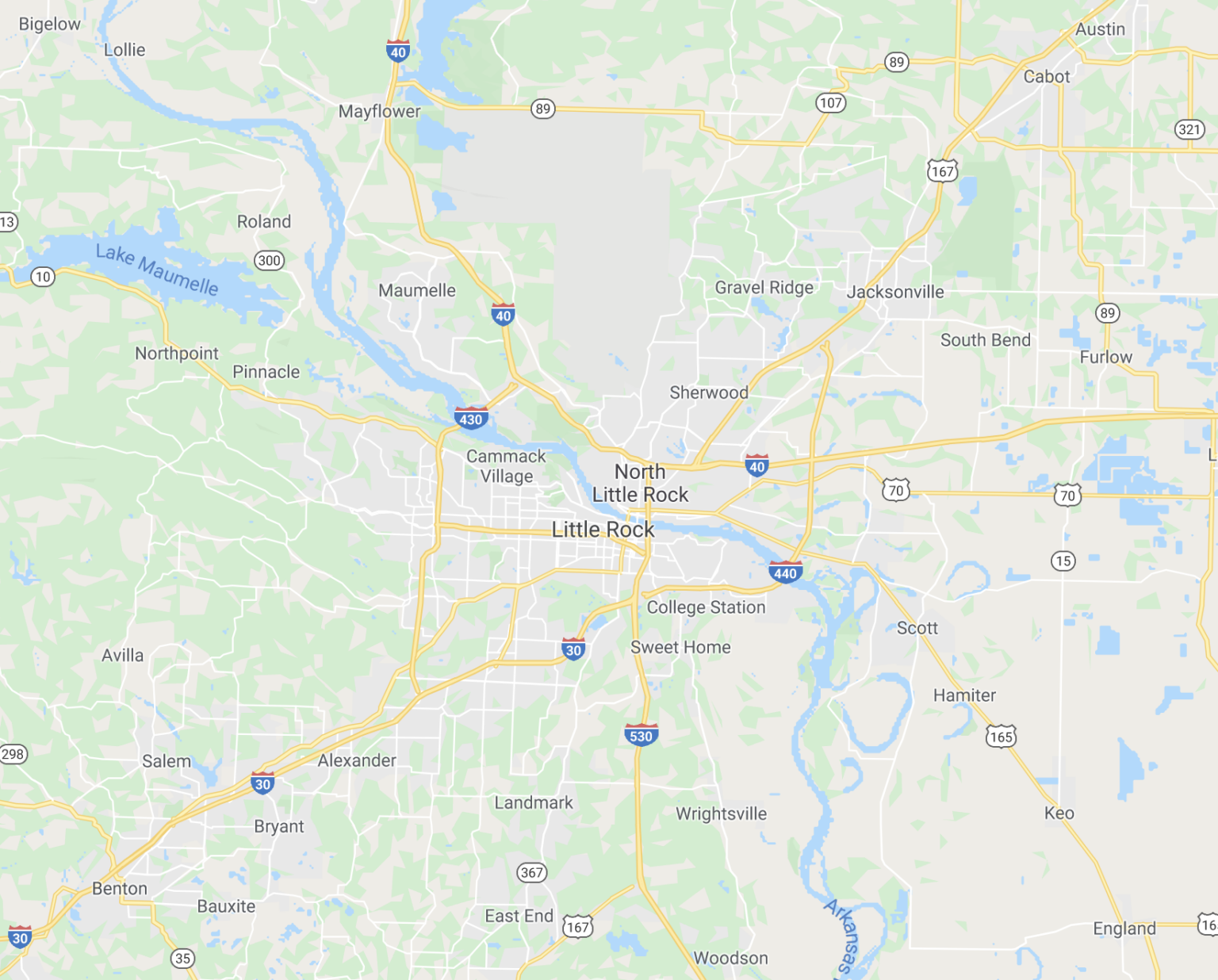 HVAC Service Little Rock AR Service Areas Airmasters AR