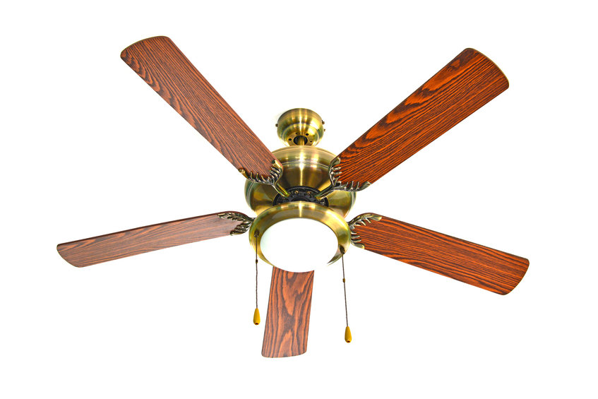 A ceiling fan.